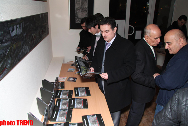 Trend BİA-nın "Sözün bitdiyi zaman" filmi Kiyevdə "Xocalı fəryadı" sərgisinin iştirakçılarına nümayiş olunub (FOTO, VİDEO)