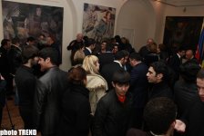 Trend BİA-nın "Sözün bitdiyi zaman" filmi Kiyevdə "Xocalı fəryadı" sərgisinin iştirakçılarına nümayiş olunub (FOTO, VİDEO)