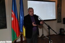 Trend BİA-nın "Sözün bitdiyi zaman" filmi Kiyevdə "Xocalı fəryadı" sərgisinin iştirakçılarına nümayiş olunub (FOTO, VİDEO)