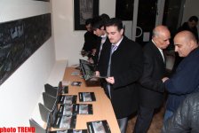 Trend BİA-nın "Sözün bitdiyi zaman" filmi Kiyevdə "Xocalı fəryadı" sərgisinin iştirakçılarına nümayiş olunub (FOTO, VİDEO)