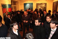 Trend BİA-nın "Sözün bitdiyi zaman" filmi Kiyevdə "Xocalı fəryadı" sərgisinin iştirakçılarına nümayiş olunub (FOTO, VİDEO)