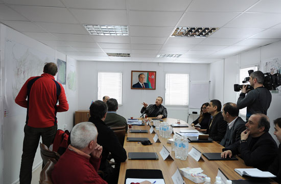 Bu gün müstəqil Azərbaycan artıq böyük işlərə qadirdir - Prezident İlham Əliyev (ƏLAVƏ OLUNUB)(FOTO)