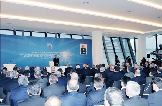 2013-cü ilə qədər Azərbaycanda əsas infrastruktur layihələri başa çatmalıdır – Prezident İlham Əliyev (ƏLAVƏ OLUNUB 2) (FOTO)