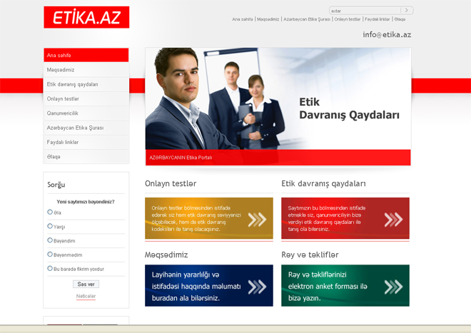 Azərbaycanda korrupsiya ilə mübarizəyə dəstək məqsədilə yeni sayt yaradılıb