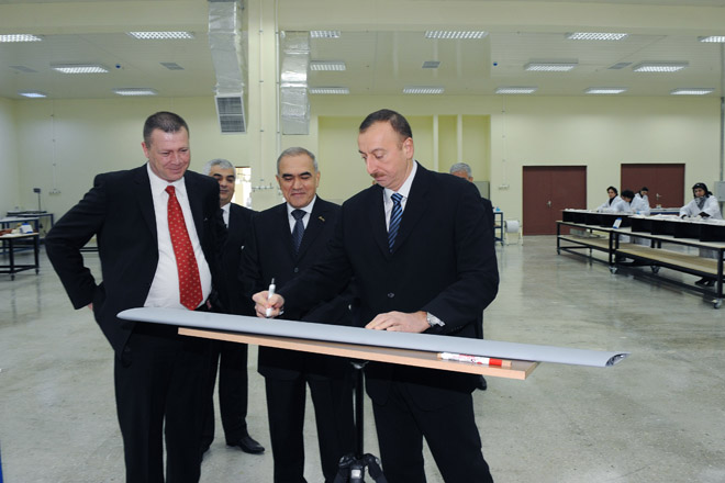 Azərbaycan Prezidenti Müdafiə Sənayesi Nazirliyinin yeni müəssisəsinin açılışında iştirak edib (ƏLAVƏ OLUNUB) (FOTO)