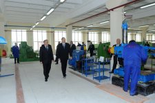 İlham Əliyev Müdafiə Sənayesi Nazirliyinin Bakı cihazqayırma zavodunun açılışında iştirak edib (ƏLAVƏ OLUNUB) (FOTO)
