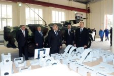 İlham Əliyev Müdafiə Sənayesi Nazirliyinin Bakı cihazqayırma zavodunun açılışında iştirak edib (ƏLAVƏ OLUNUB) (FOTO)