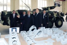 İlham Əliyev Müdafiə Sənayesi Nazirliyinin Bakı cihazqayırma zavodunun açılışında iştirak edib (ƏLAVƏ OLUNUB) (FOTO)