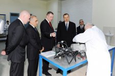 Azərbaycan Prezidenti Müdafiə Sənayesi Nazirliyinin yeni müəssisəsinin açılışında iştirak edib (ƏLAVƏ OLUNUB) (FOTO)