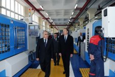 Azərbaycan Prezidenti Müdafiə Sənayesi Nazirliyinin elm-istehsalat mərkəzini yenidənqurmadan sonra işə salıb (ƏLAVƏ OLUNUB) (FOTO)