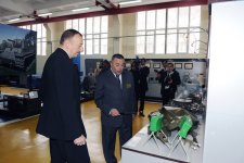 Azərbaycan Prezidenti Müdafiə Sənayesi Nazirliyinin elm-istehsalat mərkəzini yenidənqurmadan sonra işə salıb (ƏLAVƏ OLUNUB) (FOTO)