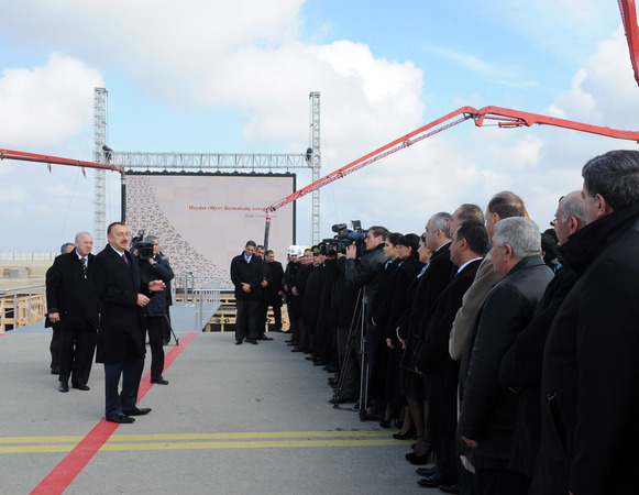 Dünyanın ən gözəl aeroportu məhz Bakıda olacaq - Prezident İlham Əliyev (FOTO) (ƏLAVƏ OLUNUB)