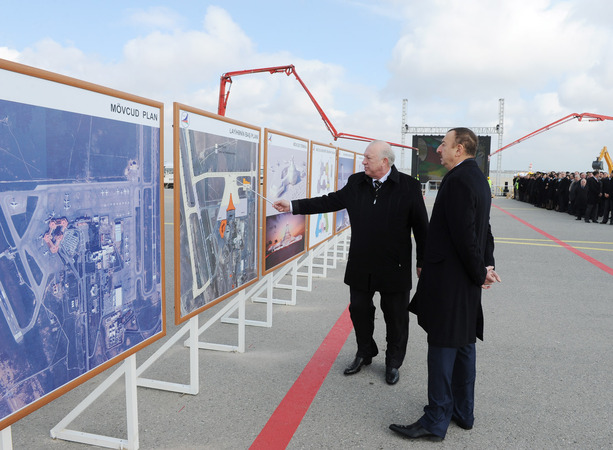 Dünyanın ən gözəl aeroportu məhz Bakıda olacaq - Prezident İlham Əliyev (FOTO) (ƏLAVƏ OLUNUB)