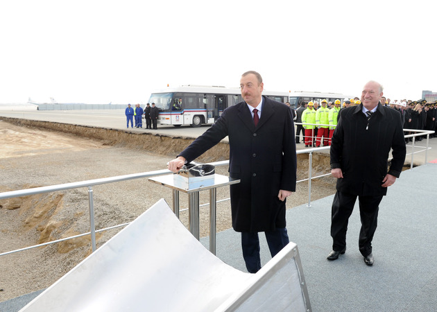 Dünyanın ən gözəl aeroportu məhz Bakıda olacaq - Prezident İlham Əliyev (FOTO) (ƏLAVƏ OLUNUB)