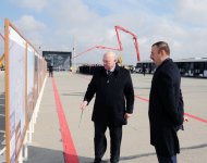 Dünyanın ən gözəl aeroportu məhz Bakıda olacaq - Prezident İlham Əliyev (FOTO) (ƏLAVƏ OLUNUB)