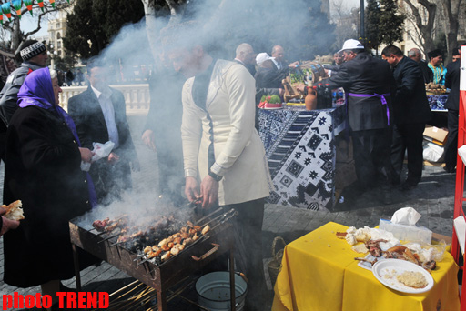 Novruz bayramı münasibətilə Bakıda ümumxalq şənliyi (FOTO)