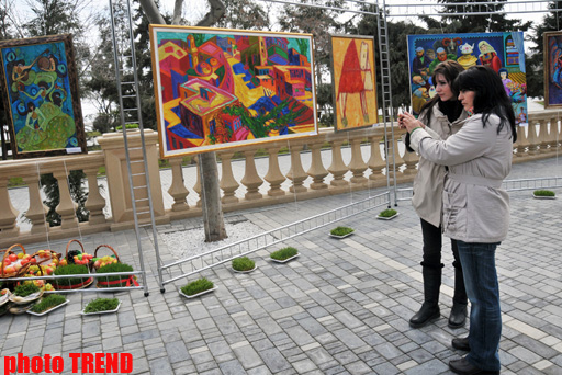 Novruz bayramı münasibətilə Bakıda ümumxalq şənliyi (FOTO)