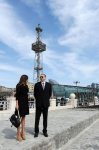 Azərbaycan Prezidenti İlham Əliyev və xanımı Mehriban Əliyeva Novruz bayramı münasibətilə keçirilən ümumxalq şənliyində iştirak ediblər (FOTO)