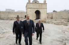 Bir neçə il ərzində qəsəbələrin əsas sosial-iqtisadi məsələləri öz həllini tapacaq - Prezident İlham Əliyev (ƏLAVƏ OLUNUB) (FOTO)