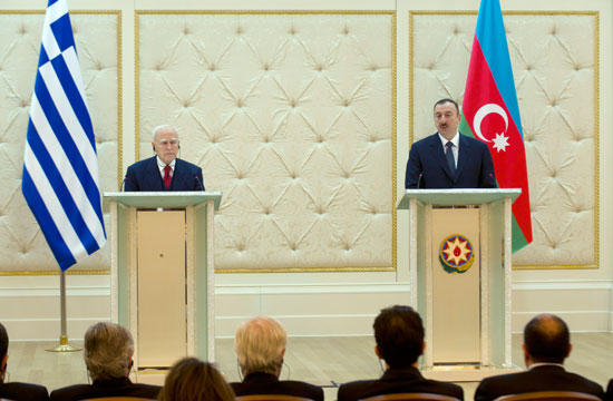 Azərbaycan və Yunanıstan arasında əlaqələrin gözəl perspektivləri var - Prezident İlham Əliyev (ƏLAVƏ OLUNUB) (FOTO)