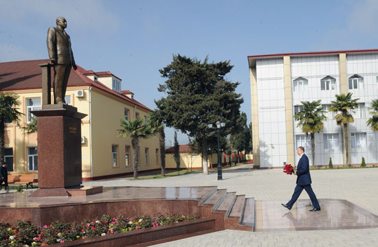 Prezident İlham Əliyevin Astara rayonuna səfəri başlayıb (FOTO)