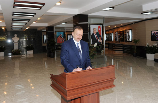 Prezident İlham Əliyev Astarada Heydər Əliyev Mərkəzinin açılışında iştirak edib (FOTO)