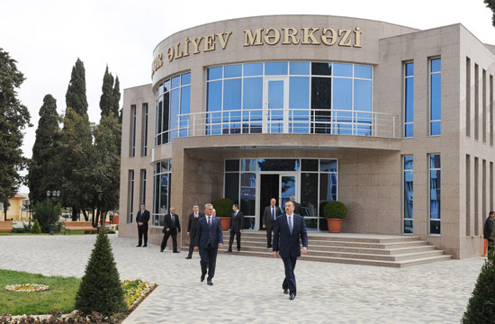 Prezident İlham Əliyev Astarada Heydər Əliyev Mərkəzinin açılışında iştirak edib (FOTO)