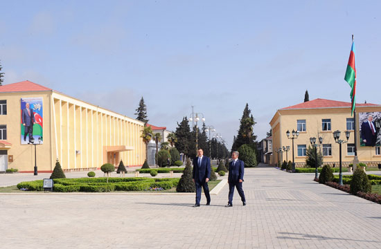 Prezident İlham Əliyevin Astara rayonuna səfəri başlayıb (FOTO)