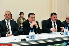 Bakıda azərbaycanlı və gürcü alimlərin iştirakı ilə "Qafqaz evi və ermənilər" konfransı start götürüb (FOTO)