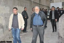 Dostlar və yaxınlar Anar Məmmədxanovla vidalaşmağa gəliblər (FOTO)