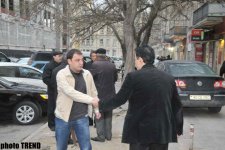 Dostlar və yaxınlar Anar Məmmədxanovla vidalaşmağa gəliblər (FOTO)