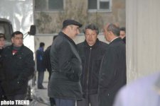 Dostlar və yaxınlar Anar Məmmədxanovla vidalaşmağa gəliblər (FOTO)