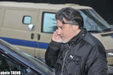 Dostlar və yaxınlar Anar Məmmədxanovla vidalaşmağa gəliblər (FOTO)