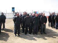Məhkumlarla "Neftçi"nin veteranları arasında yoldaşlıq görüşü keçirilib (FOTO)
