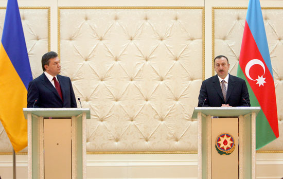Azərbaycan və Ukrayna arasında strateji tərəfdaşlıq münasibətlərinin gələcək inkişafı barədə Birgə Bəyannamə imzalanıb (FOTO)