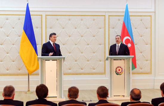 Azərbaycan və Ukrayna arasında strateji tərəfdaşlıq münasibətlərinin gələcək inkişafı barədə Birgə Bəyannamə imzalanıb (FOTO)