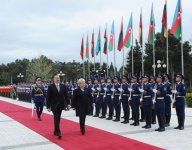 Litva Prezidentinin Azərbaycanda rəsmi qarşılanma mərasimi olub (FOTO)