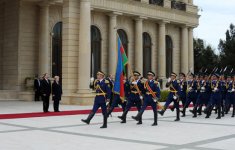 Litva Prezidentinin Azərbaycanda rəsmi qarşılanma mərasimi olub (FOTO)