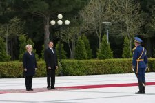 Litva Prezidentinin Azərbaycanda rəsmi qarşılanma mərasimi olub (FOTO)