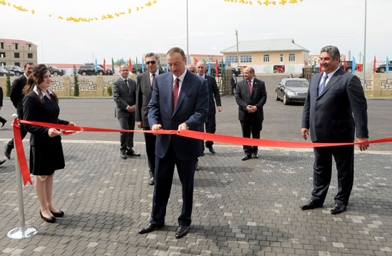 Azərbaycan Prezidenti İmişli Olimpiya İdman Kompleksinin açılışında iştirak edib (FOTO)