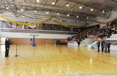 Azərbaycan Prezidenti İmişli Olimpiya İdman Kompleksinin açılışında iştirak edib (FOTO)