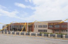 Azərbaycan Prezidenti İmişli Olimpiya İdman Kompleksinin açılışında iştirak edib (FOTO)