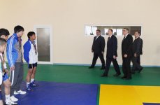 Azərbaycan Prezidenti İmişli Olimpiya İdman Kompleksinin açılışında iştirak edib (FOTO)