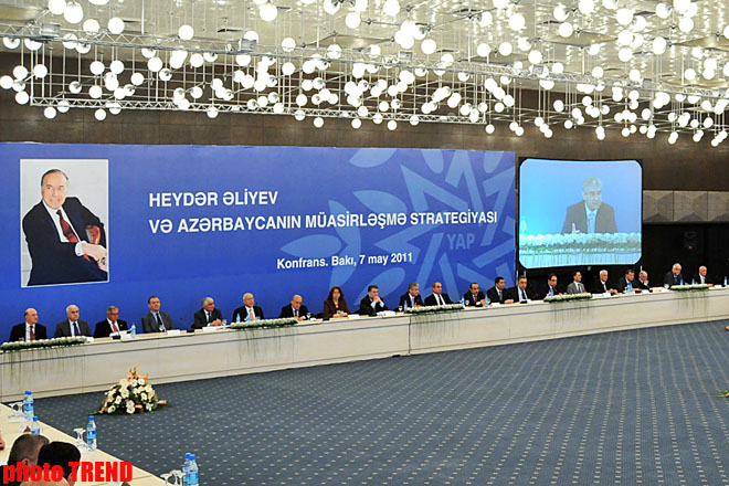 "Heydər Əliyev və Azərbaycanın müasirləşmə strategiyası" mövzusunda konfrans keçirilib (ƏLAVƏ OLUNUB) (FOTO)