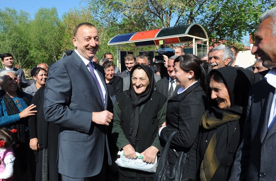 Ağcabədi rayonunda 100 faiz qazlaşdırma aparılmalıdır - Prezident İlham Əliyev (FOTO)