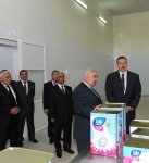 Azərbaycan Prezidenti Ağcabədidə yeni süd emalı zavodunun açılışında iştirak edib (FOTO)