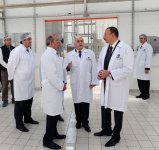 İlham Əliyev Ağcabədi rayonunda "Atena" süd məhsulları kombinatının açılışında iştirak edib (FOTO)