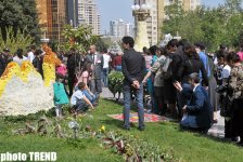 Bakıda Gül bayramı (FOTO)