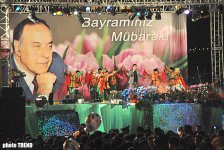 Milli parkda bayram konserti və möhtəşəm atəşfəşanlıq - FOTOSESSİYA