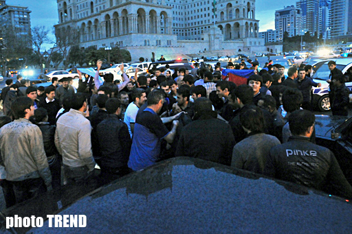 "Avroviziya 2011" qələbəsi Bakıda qeyd olunmağa başlandı (FOTOSESSIYA)